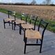 4 Gessef chairs by the Consorzio Sedie Friuli manufacturer.