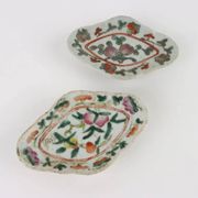Group of 6 porcelain saucers, China, 19th century