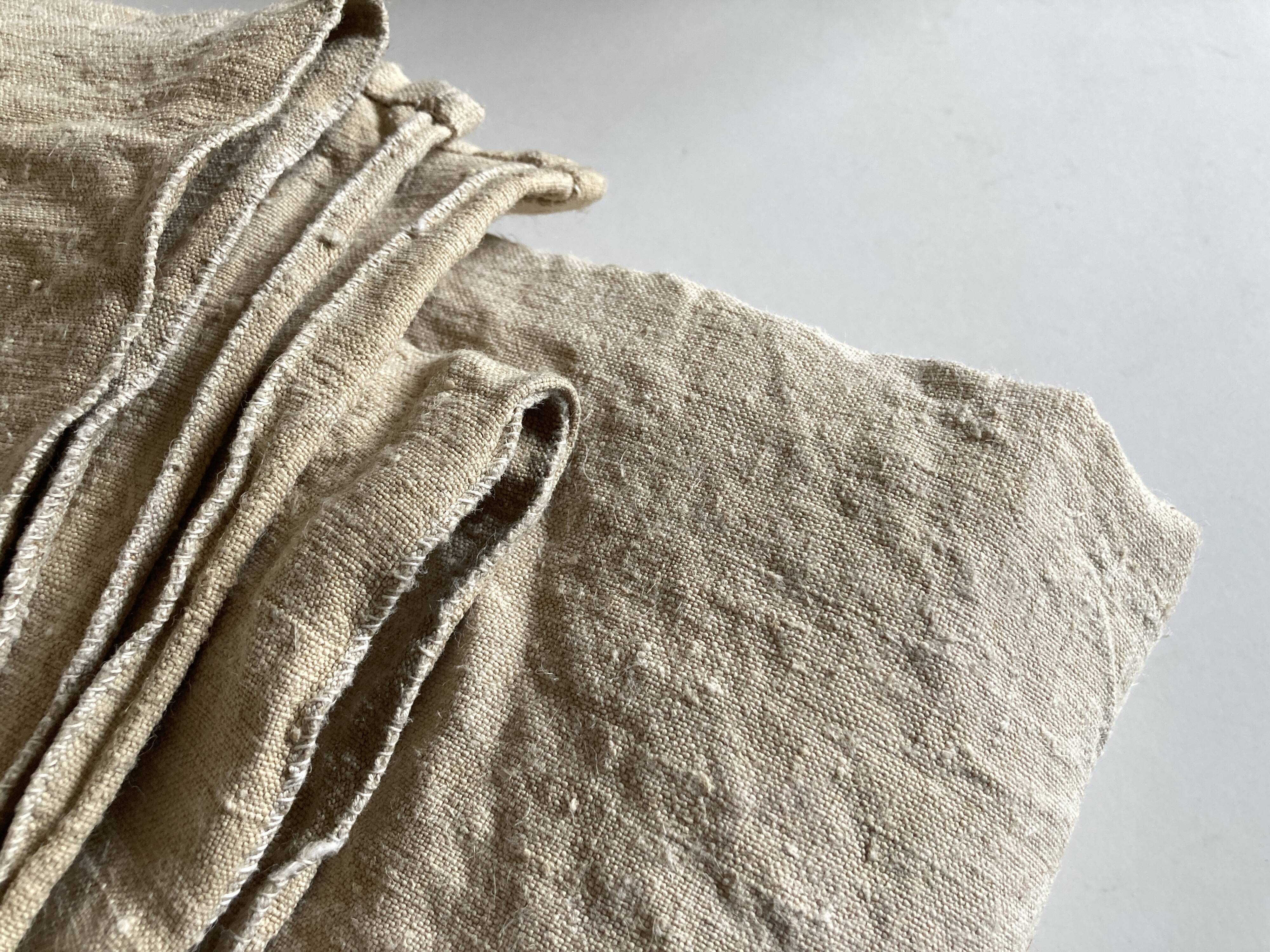 Nappe de réserve en chanvre brut 19e 240cm