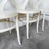 Set of 4 Baumann bistro chairs, Mouette model