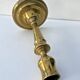 Antique Brass Candle Holder - Elegant, Authentic, Vintage Decor