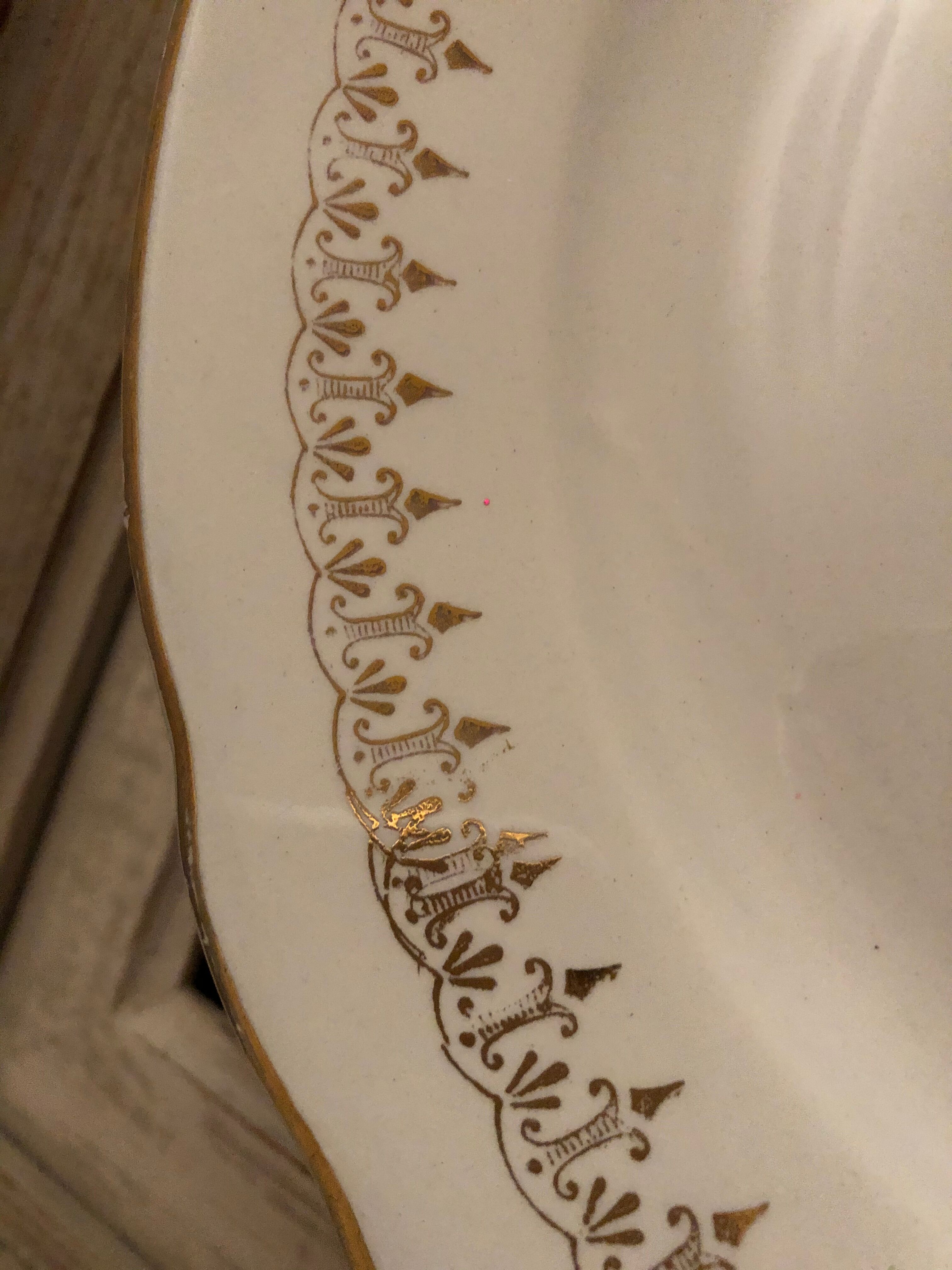 Lilitia Digoin-Sarreguemines flat plates