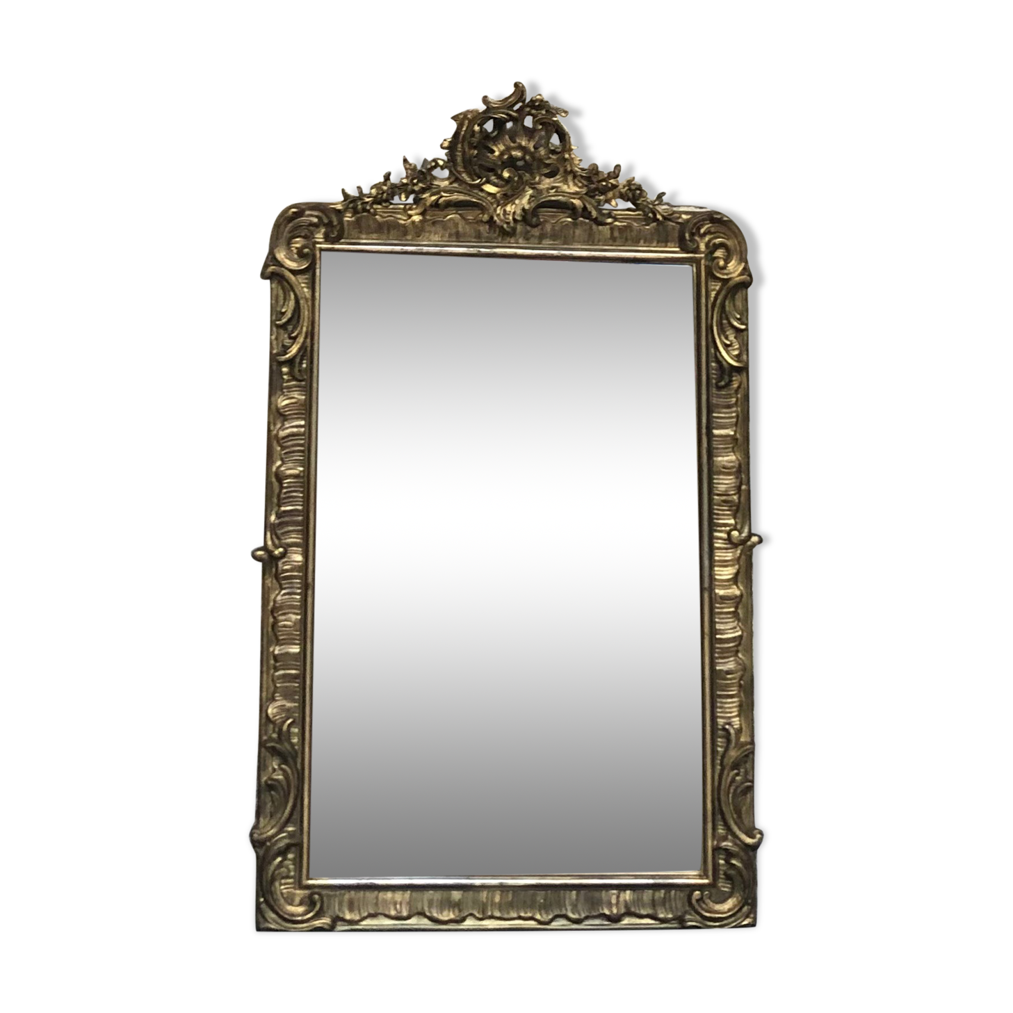 Pediment mirror 140cm/82,5cm Napoleon III