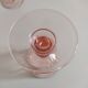 6 verres à vin rose