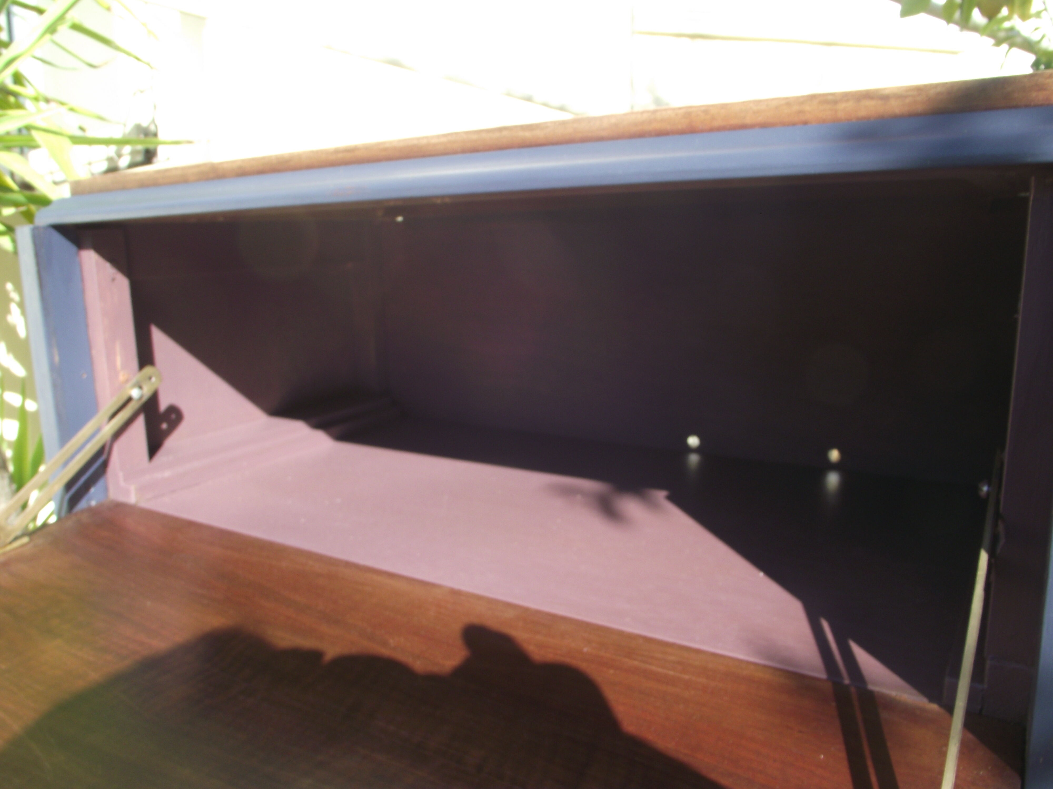 Extra furniture art deco walnut