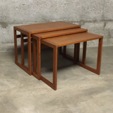 Pull out tables by Kai Kristiansen, 1960s