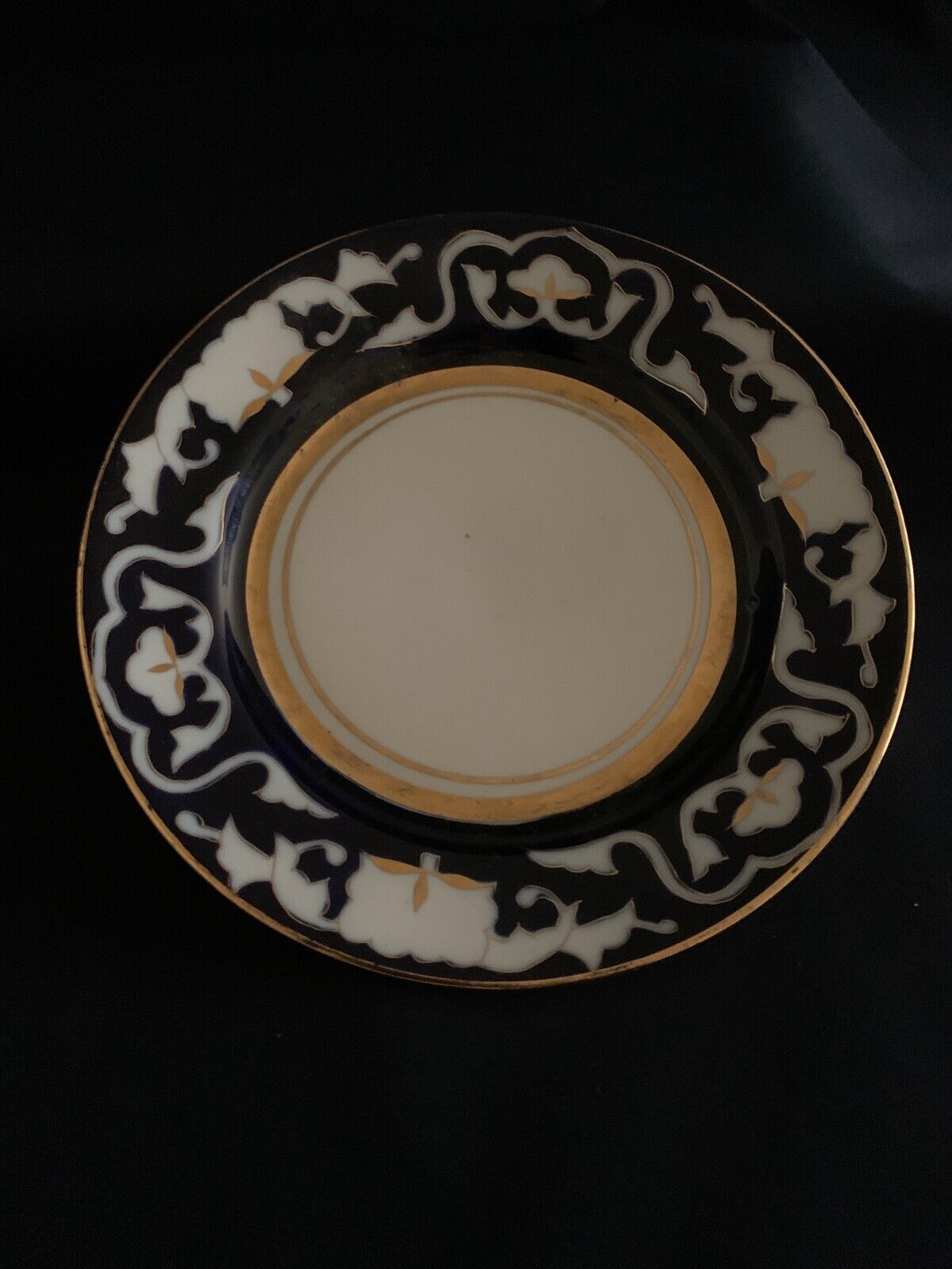 Uzbek teapot, plate, porcelain, collection, ethnic, signed, gilding