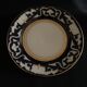 Uzbek teapot, plate, porcelain, collection, ethnic, signed, gilding