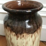 70s sandstone vase