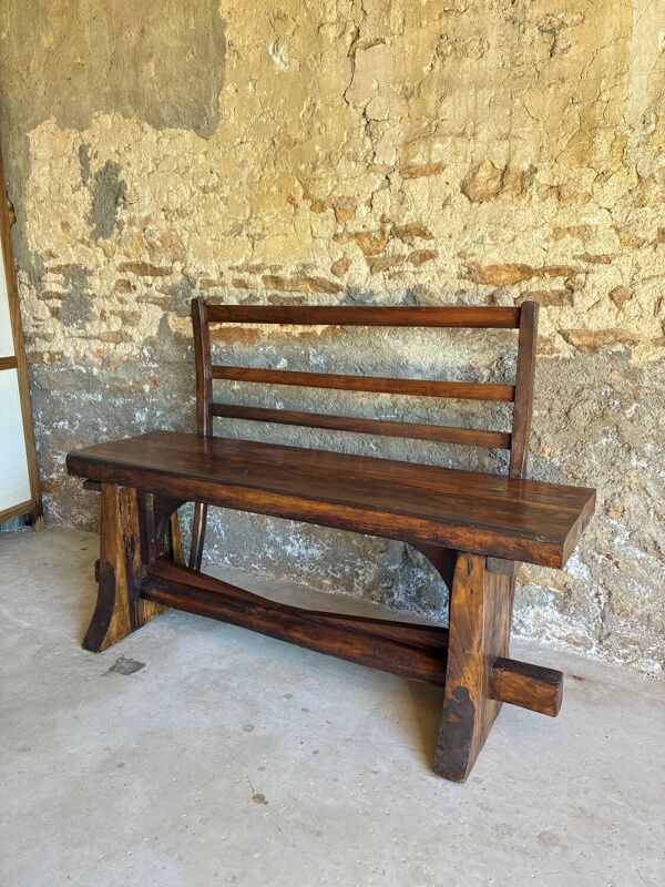Banc d entrée rustique/brutalise