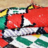 Vintage Berber hallway rug