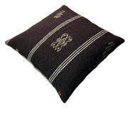 Vintage turkish kilim cushion cover , 55 x 55 cm