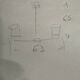 Arlus house chandelier France 1950