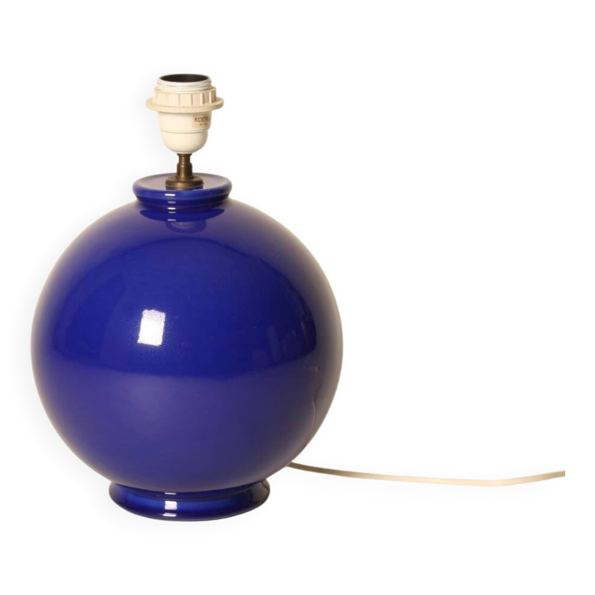 Ceramic lamp base by Robert Kostka