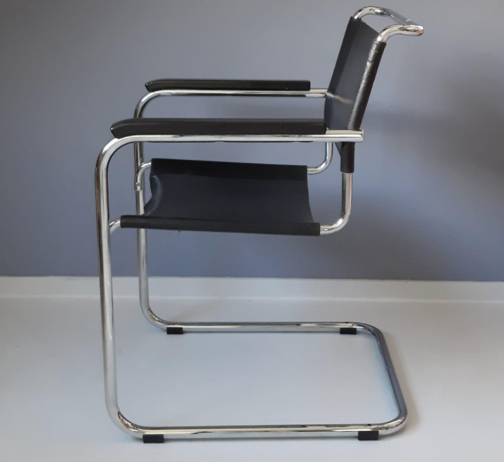 S34 armchair by Mart Stam for Thonet 1980