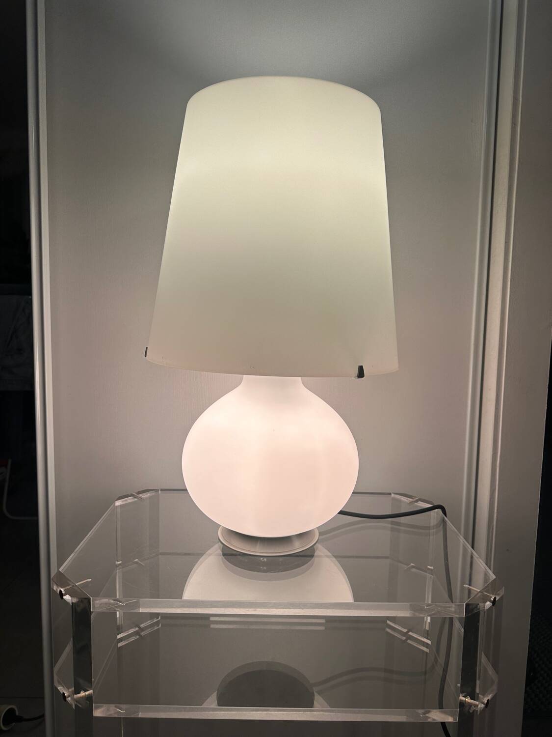 Lampe Fontana Arte par Max Ingrand