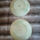 2 antique slipware plates