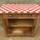 Small Parisian buffet sliding doors