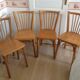 4 vintage Baumann chairs