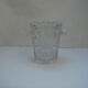 Bucket has ice crystal