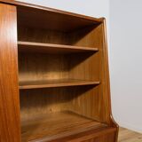 Buffet haut en teck de style moderne du milieu du siècle, fabriqué par Farso Mobelfabrik, Danemark.