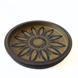 Vintage Handmade large Plate from Alimsås Ceramic by K. Winblad Sweden