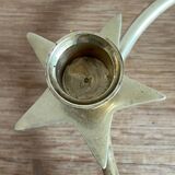 Vintage brass candle holder