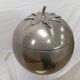 Thermid silver metal tomato ice bucket
