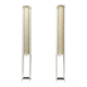 Lampes sur pied minimalistes modernes du milieu du siècle, Allemagne, années 1960, lot de 2
