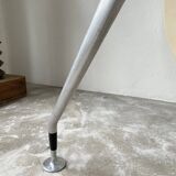 Tecno Nomos Round Table Brushed Metal