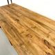 Table de Ferme "Meuble de Métier" en Pin – 8 Tiroirs (L221 cm)