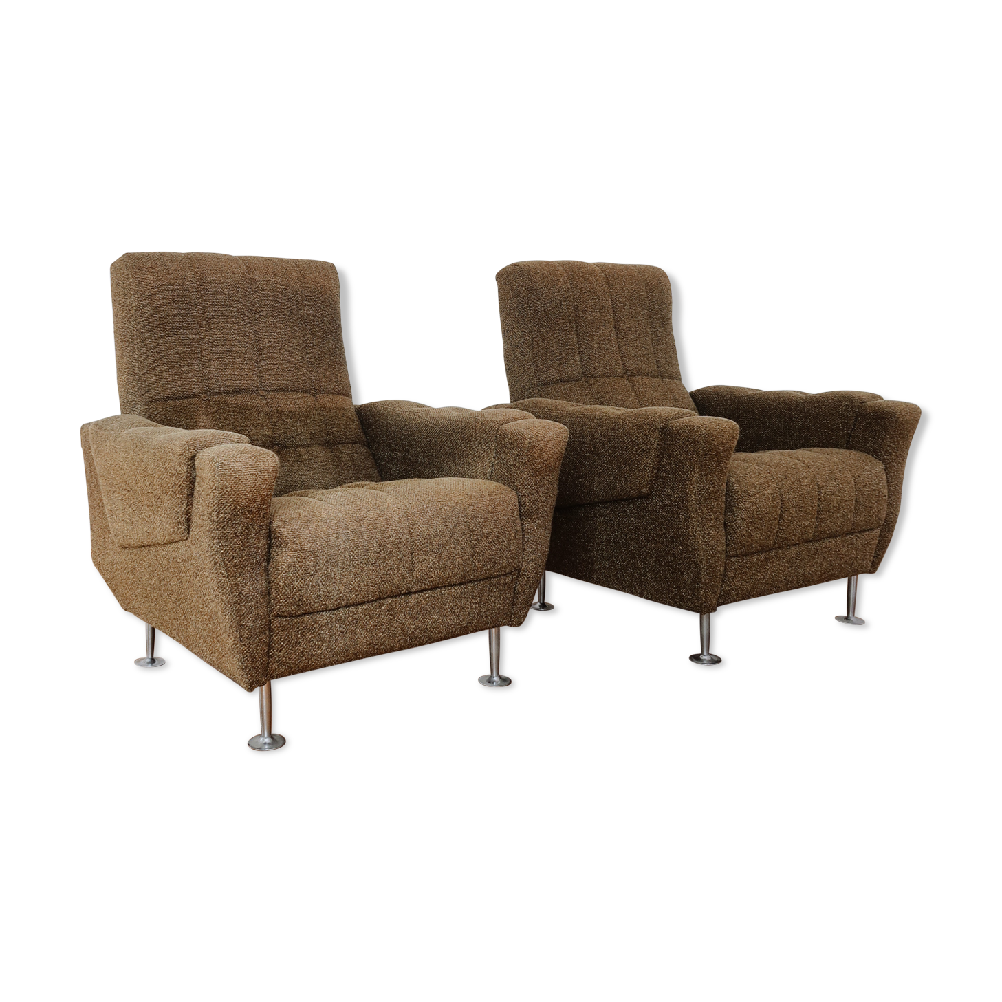 Pair of art deco armchairs