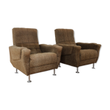 Pair of art deco armchairs