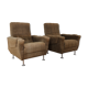 Pair of art deco armchairs