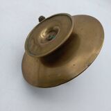 Brass candlestick with chimera decoration