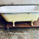 Lion feet bathtub
