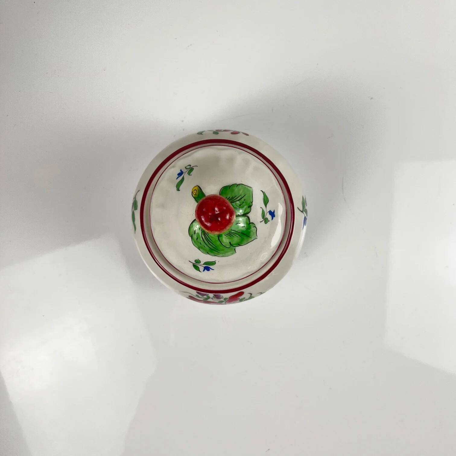 Sucrier modèle réverbère par KG Lunéville