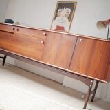 Large Vintage rosewood sideboard, 1960s