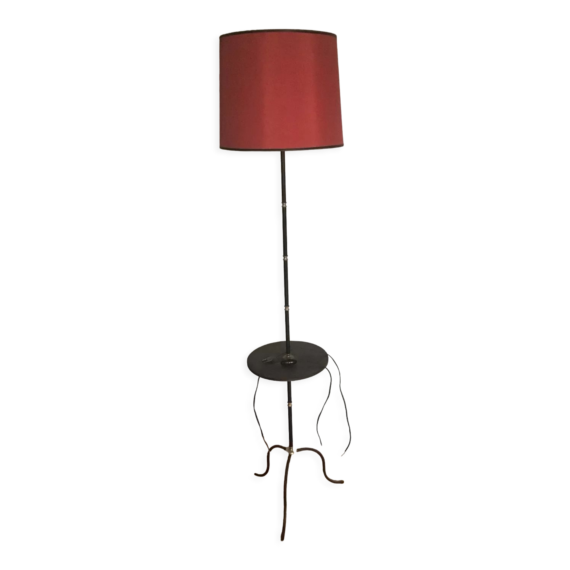 Vintage shelf floor lamp