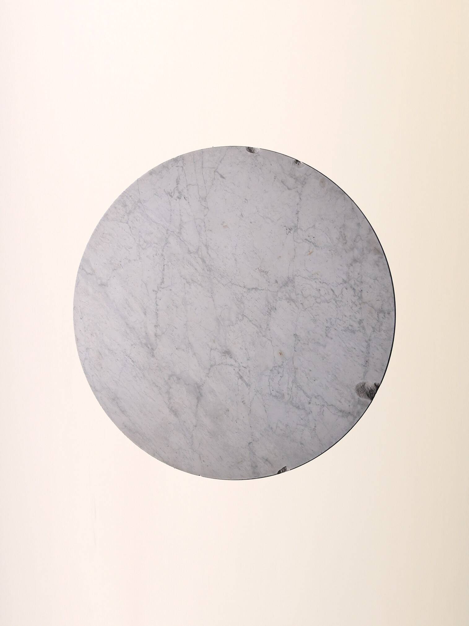 Marble and metal coffee table