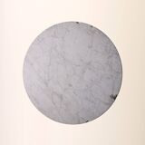 Marble and metal coffee table