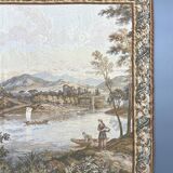 Large Gobelin-style wall tapestry, 20th century