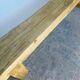 Bench in solid wood
