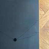 1960's Mid Century Coffee Table with a black opaxite glass by Jiri Jiroutek