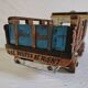 Indian tata truck handmade in polychrome wood