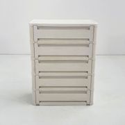 White cabinet model "4964" by Olaf Von Bohr for Kartell, 1970