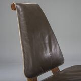 French S46 Dromadaire Chair by Pierre Chapo for Ebenisterie Seltz, 1970s