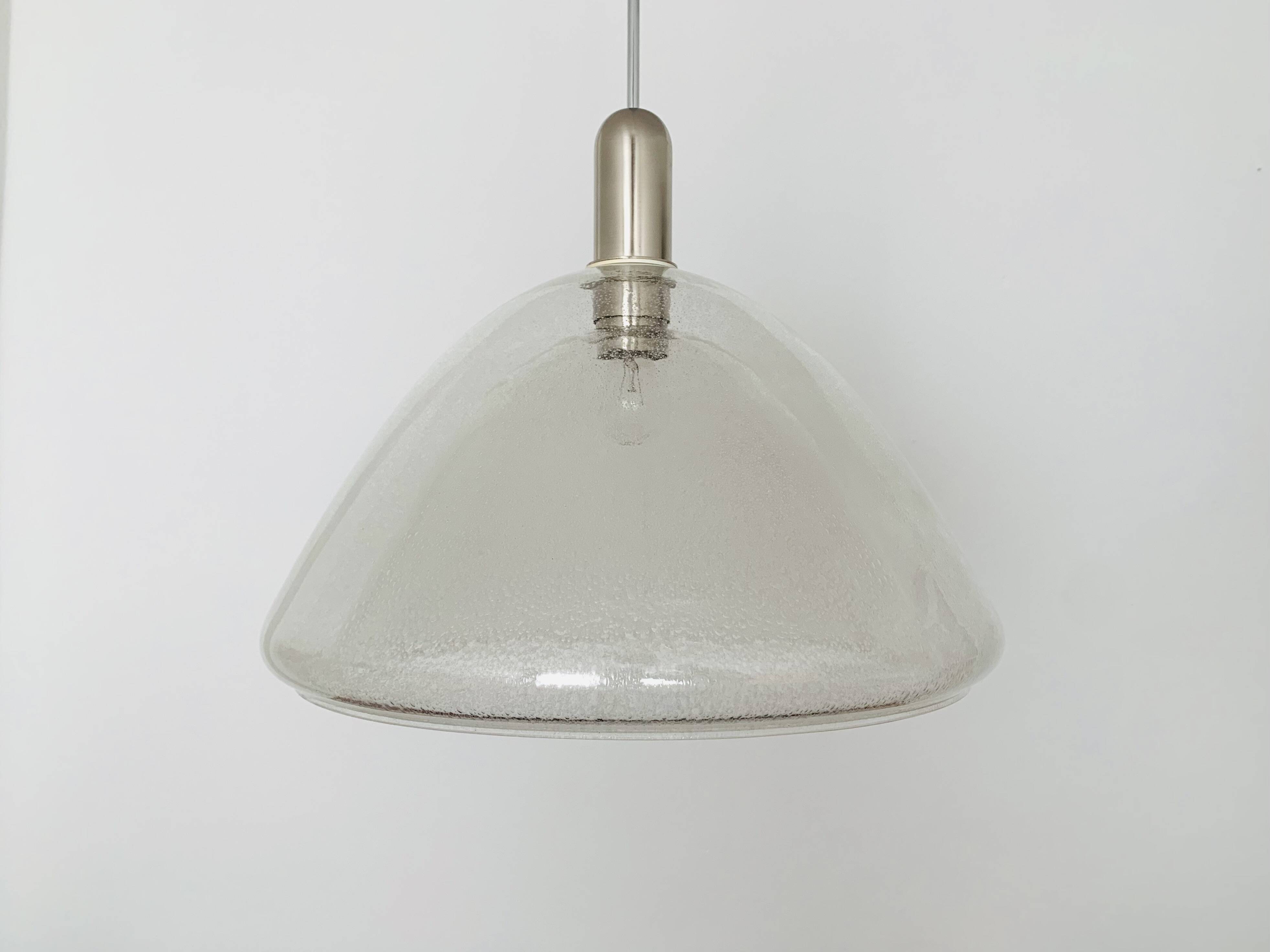 Peleguso glass lamp by Carlo Nason for Mazzega
