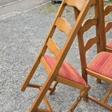 Table monastère en chêne massif avec 8 chaises