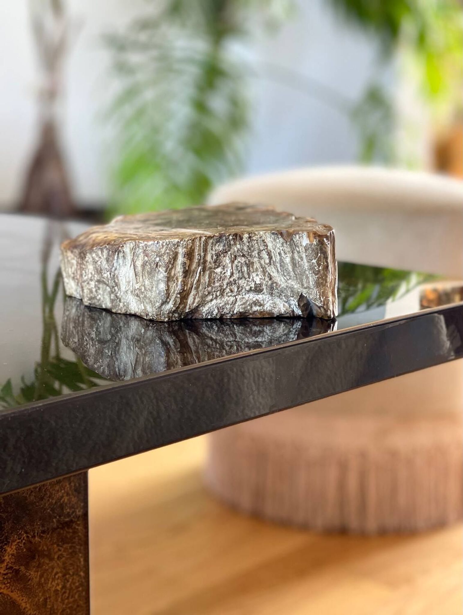 Petrified wood catchall